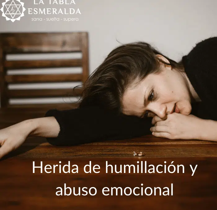Herida de humillación y abuso emocional